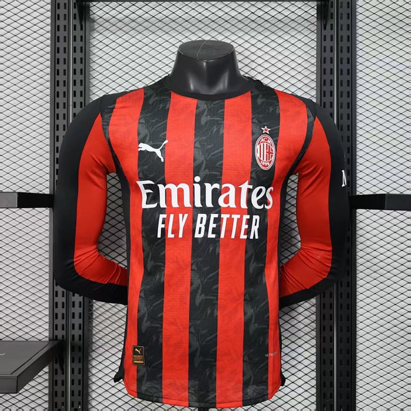 AC Milan Home Jersey 2025/26 Long Sleeve — photo 1