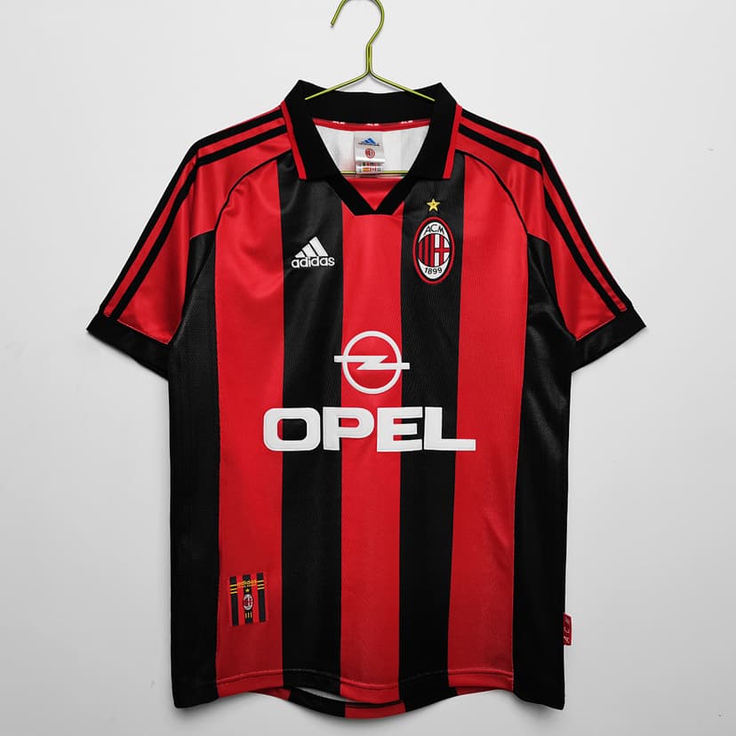 AC Milan Retro Shirt 1998/99 Home — photo 1