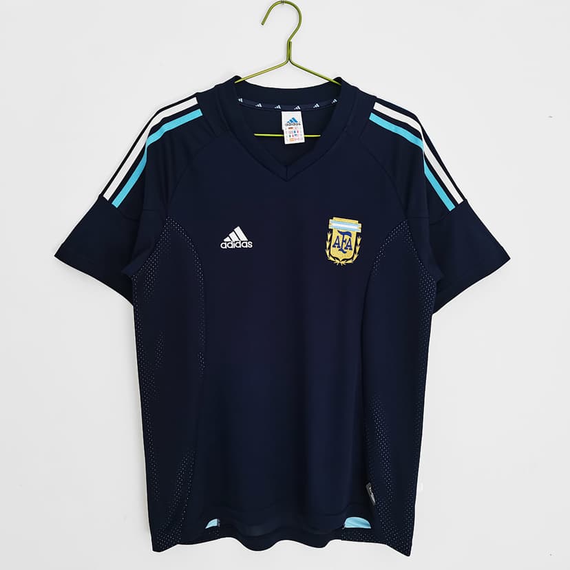 Argentina Retro Shirt 2002 Away — photo 1