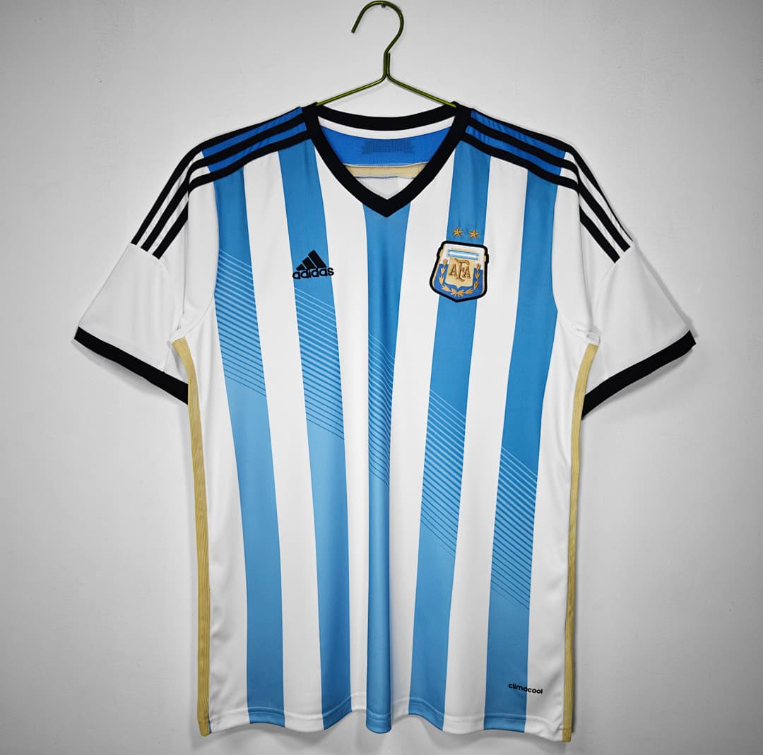 Argentina Retro Shirt 2014 Home — photo 1