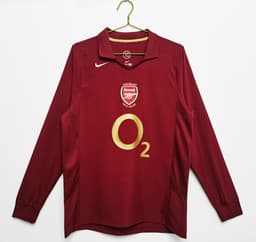 Arsenal Retro Shirt 2005/06 Home Long Sleeve — photo 1