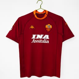 AS Roma Retro Shirt 2001/02 Home — photo 1