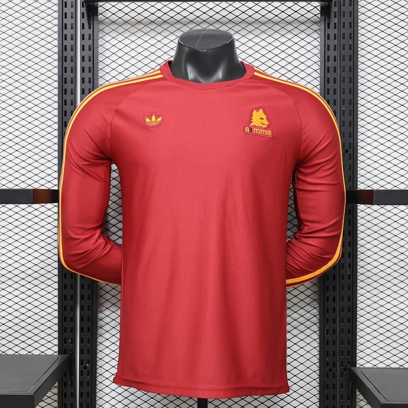 AS Roma Retro Jersey Long Sleeve — photo 1