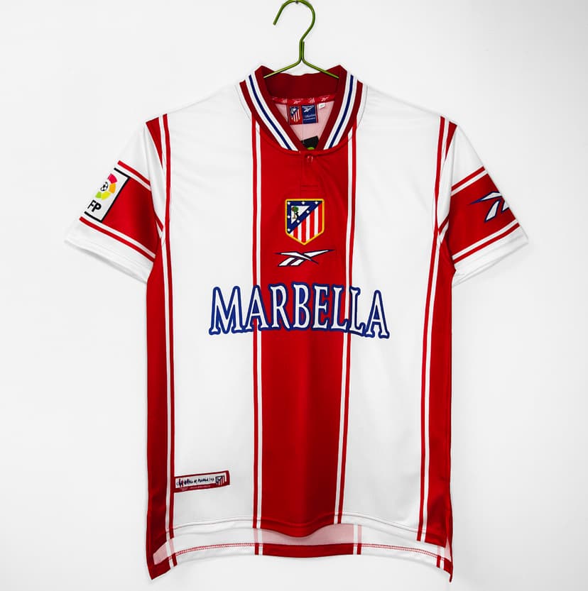 Atletico Madrid Retro Shirt 1999/00 Home — photo 1