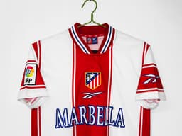 Atletico Madrid Retro Shirt 1999/00 Home — photo 2