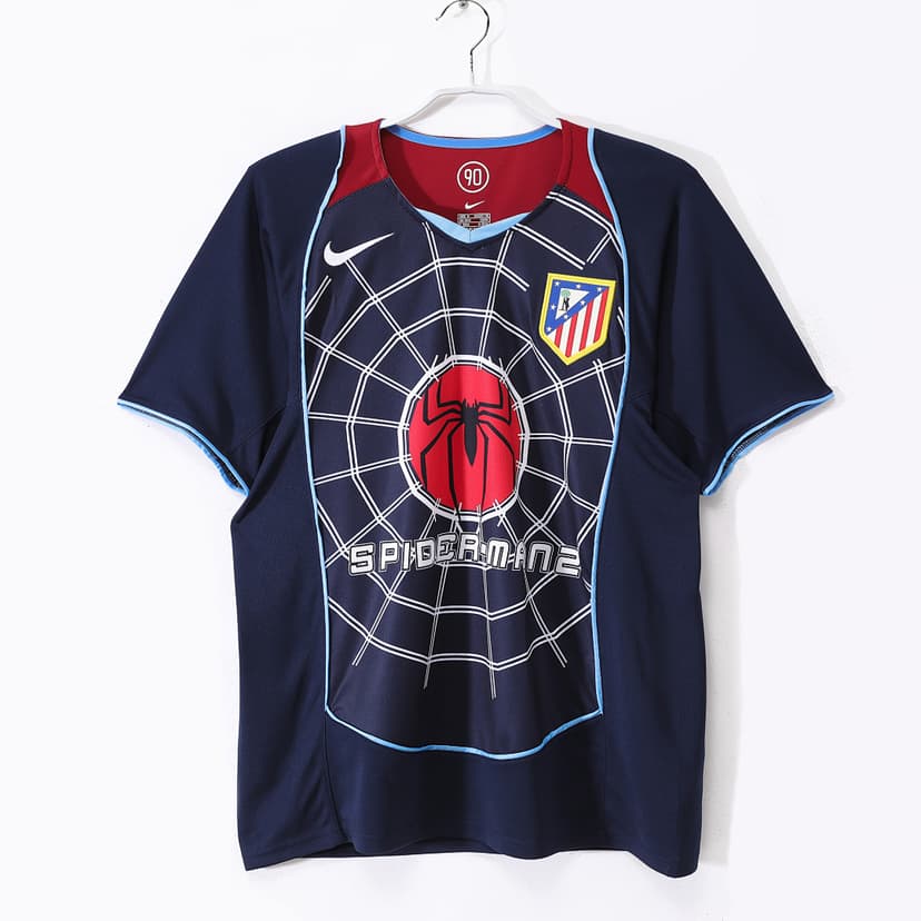 Atletico Madrid Retro Shirt 2004/05 Away — photo 1
