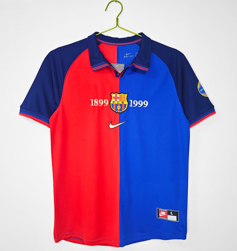 Barcelona Retro Shirt 1999/00 Home — photo 1