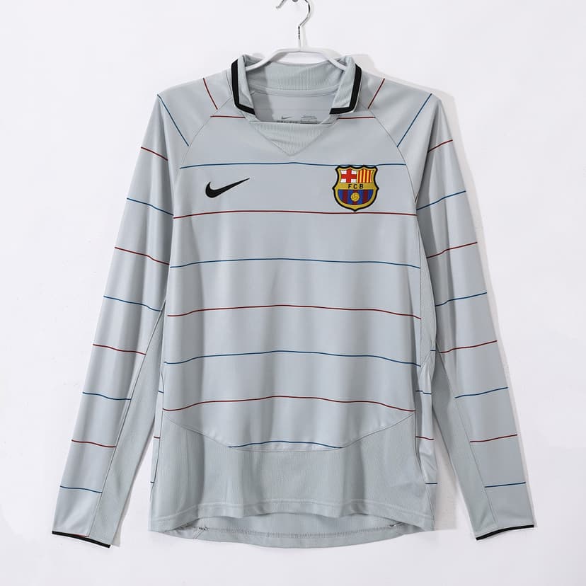 Barcelona Retro Shirt 2003/04 Away Long Sleeve — photo 1