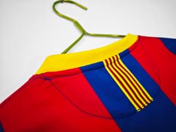 Barcelona Retro Shirt 2010/11 Home Long Sleeve — photo 3