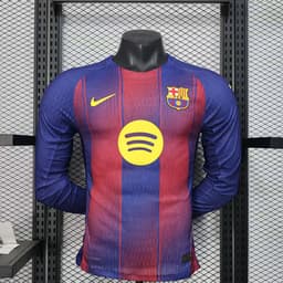 Barcelona Home Jersey 2025/26 Long Sleeve — photo 1