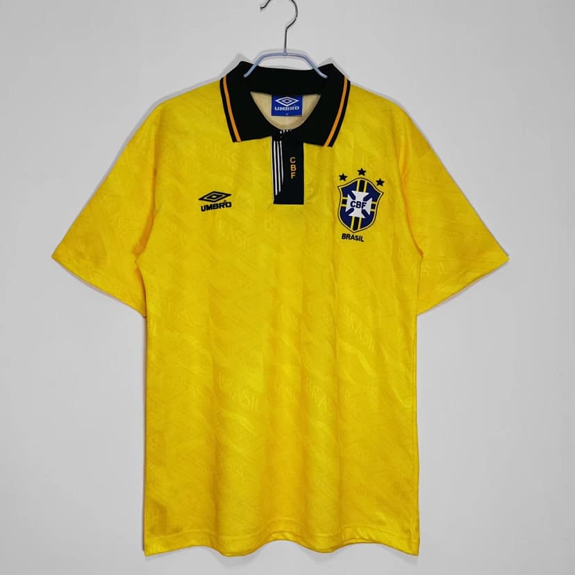 Brazil Retro Shirt 1991/93 Home — photo 1