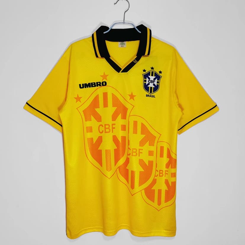 Brazil Retro Shirt 1993/94 Home — photo 1