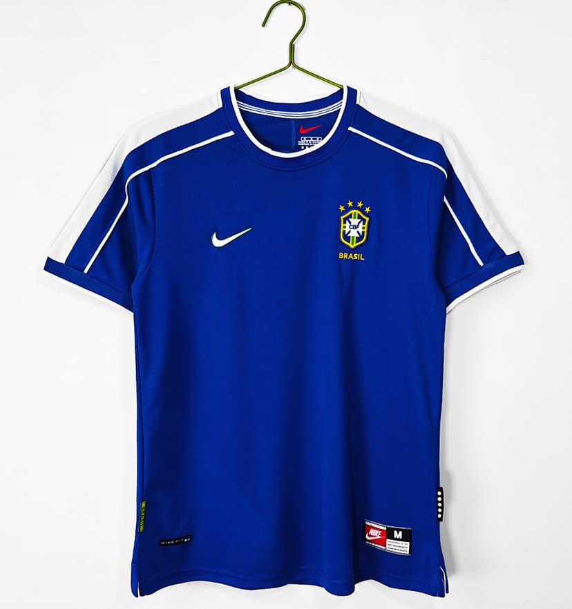 Brazil Retro Shirt 1998 Away — photo 1