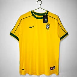 Brazil Retro Shirt 1998 Home — photo 1