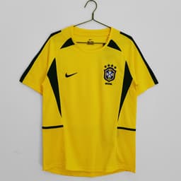 Brazil Retro Shirt 2002 Home — photo 1