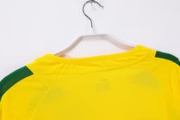 Brazil Retro Shirt 2002 Home Long Sleeve — photo 2