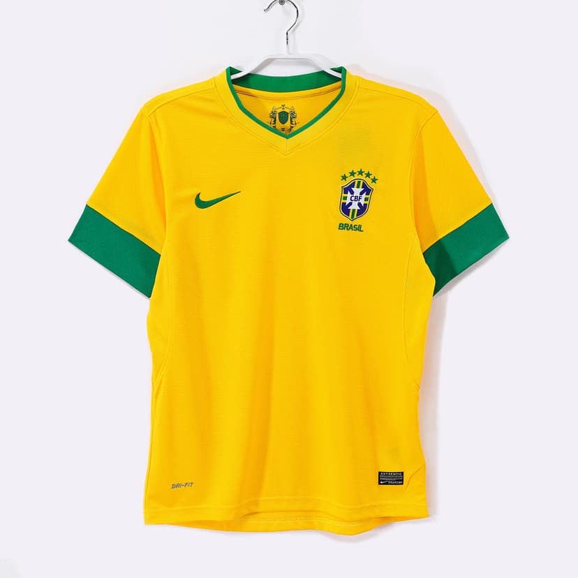 Brazil Retro Shirt 2012/13 Home — photo 1