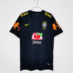 Brazil Retro Shirt 2020 Training — photo 1