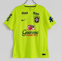 Brazil Retro Shirt 2020 Training — photo 1