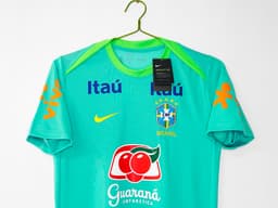 Brazil Retro Shirt 2024 Training — photo 4