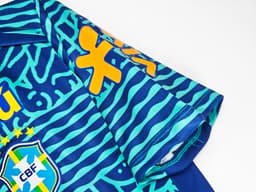 Brazil Retro Shirt 2024 Training — photo 2