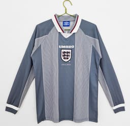 England Retro Shirt 1996 Away Long Sleeve — photo 1
