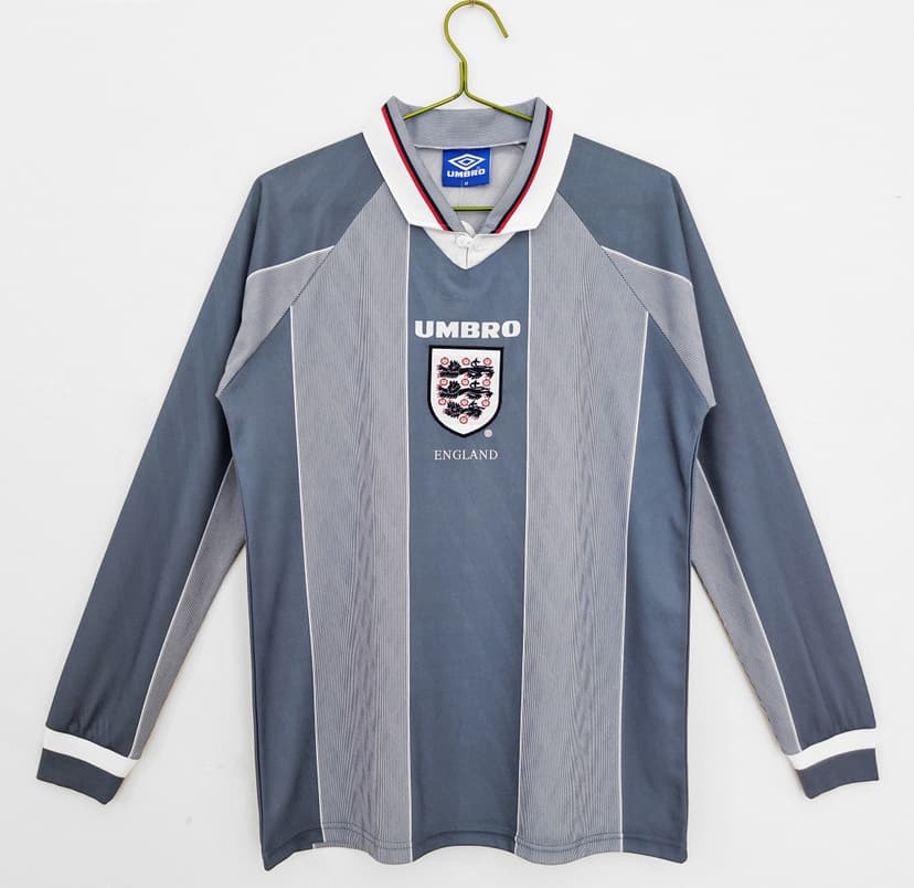 England Retro Shirt 1996 Away Long Sleeve — photo 1