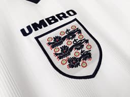 England Retro Shirt 1996 Home Long Sleeve — photo 3