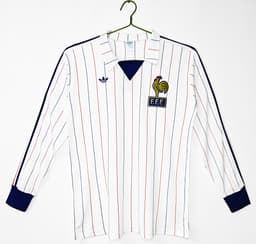 France Retro Shirt 1980/82 Away Long Sleeve — photo 1