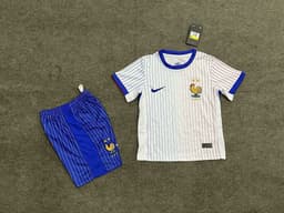 France Away Kit for Kids 2024/25 — photo 1
