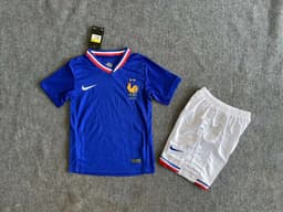France Home Kit for Kids 2024/25 — photo 1
