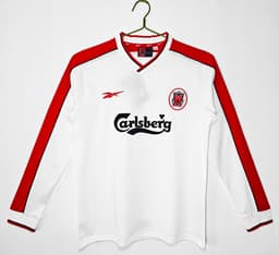 Liverpool Retro Shirt 1998 Away Long Sleeve — photo 1