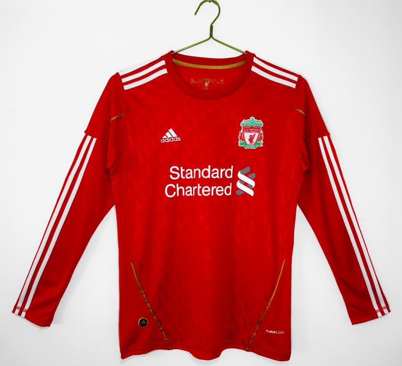 Liverpool Retro Shirt 2010/11 Home Long Sleeve — photo 1