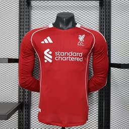 Liverpool Home Jersey 2025/26 Long Sleeve — photo 1