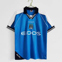 Manchester City Retro Shirt 1999/01 Home — photo 1