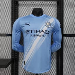 Manchester City Home Jersey Long Sleeve — photo 1