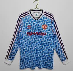 Manchester United Retro Shirt 1990/92 Away Long Sleeve — photo 1