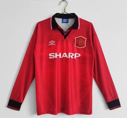 Manchester United Retro Shirt 1994/96 Home Long Sleeve — photo 1