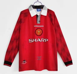 Manchester United Retro Shirt 1996/97 Home Long Sleeve — photo 1