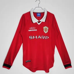 Manchester United Retro Shirt 1999/00 Home Long Sleeve — photo 1