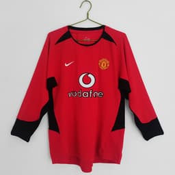 Manchester United Retro Shirt 2002/04 Home Long Sleeve — photo 1