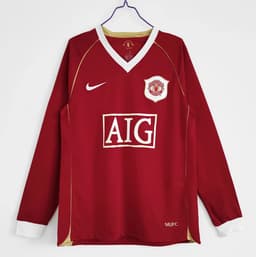 Manchester United Retro Shirt 2006/07 Home Long Sleeve — photo 1