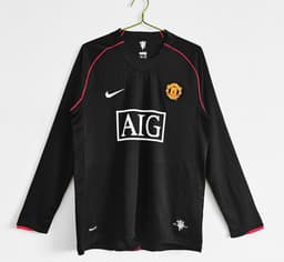 Manchester United Retro Shirt 2007/08 Away Long Sleeve — photo 1