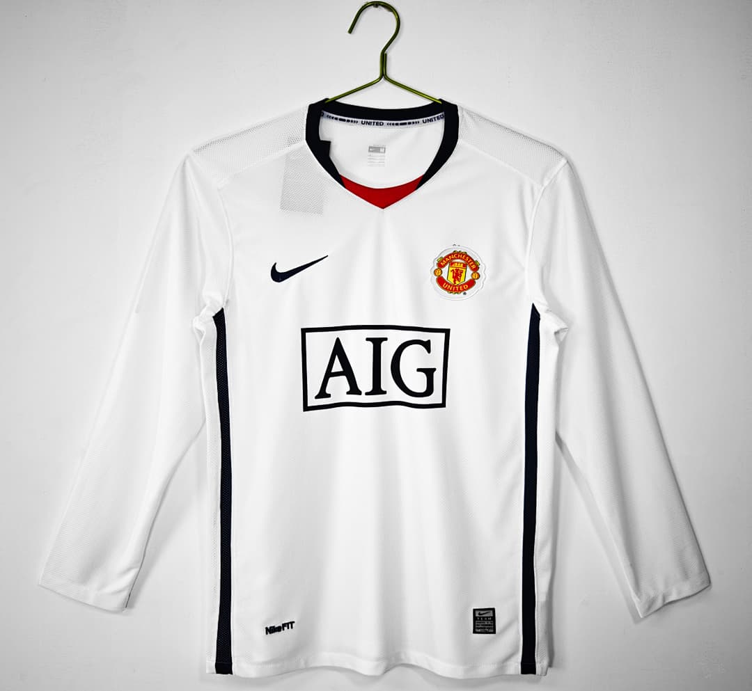 Manchester United Retro Shirt 2008/09 Away Long Sleeve — photo 1