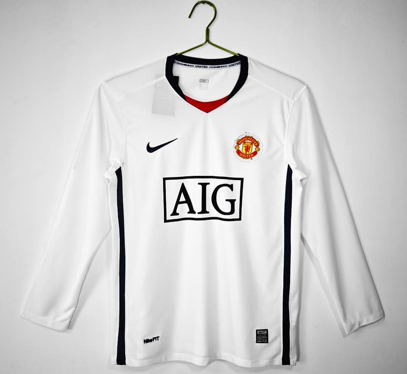 Manchester United Retro Shirt 2008/09 Away Long Sleeve — photo 1