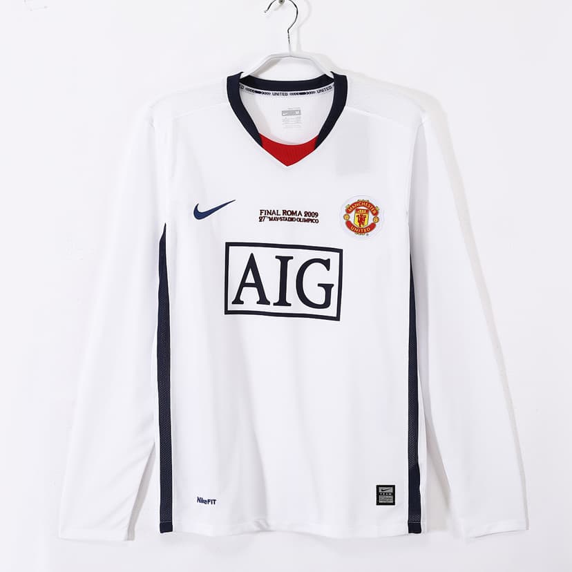 Manchester United Retro Shirt 2008/09 Away Long Sleeve — photo 1