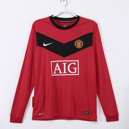 Manchester United Retro Shirt 2010 Home Long Sleeve — photo 1