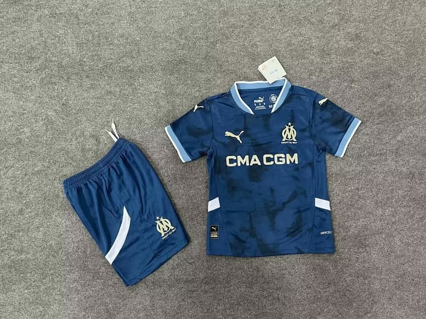 Marseille Away Kit for Kids 2024/25 — photo 1