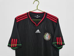 Mexico Retro Shirt 2010 Away — photo 3
