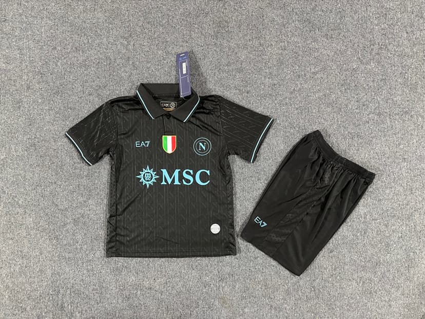 Napoli Third Kit for Kids 2025/26 — photo 1